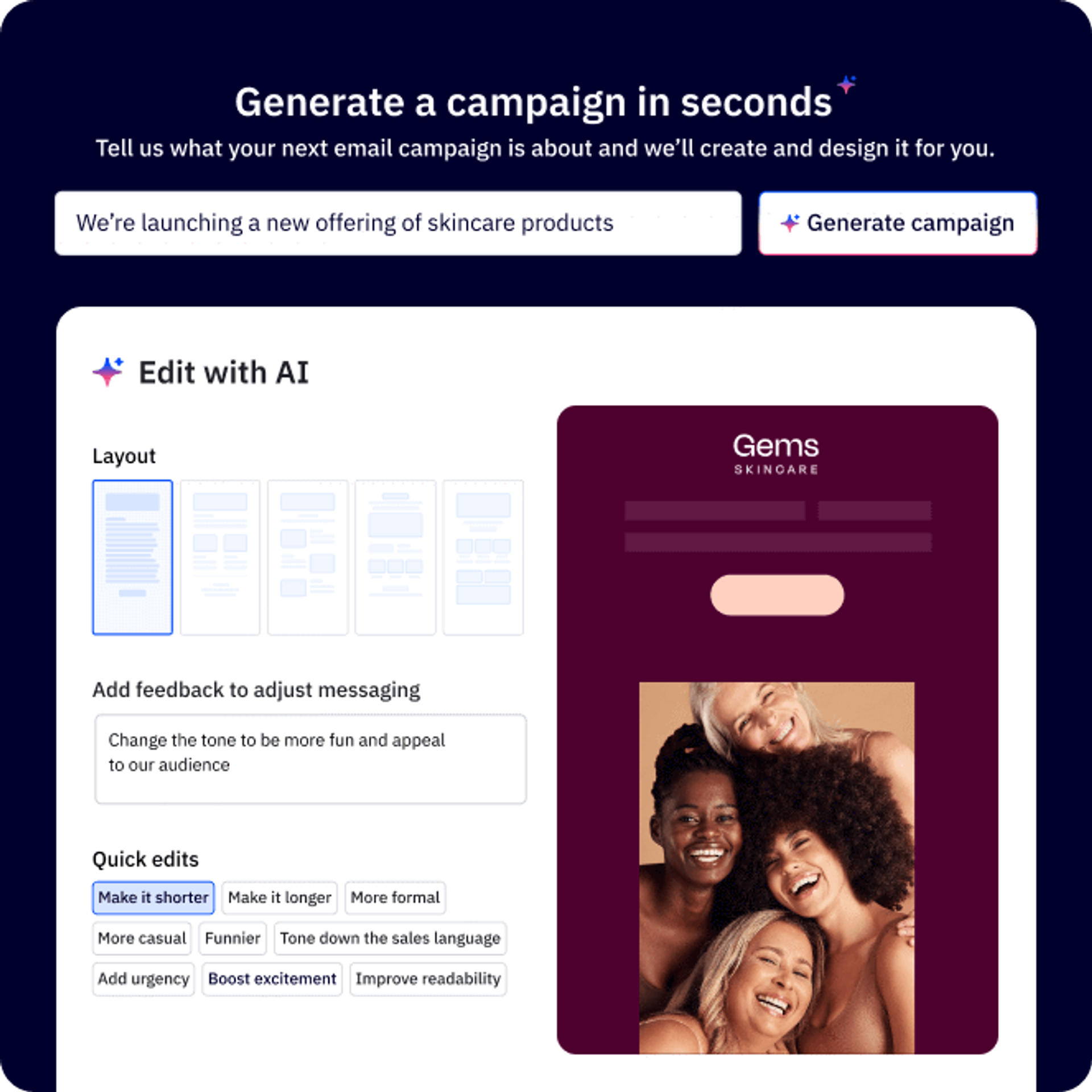 IA para email marketing ecommerce