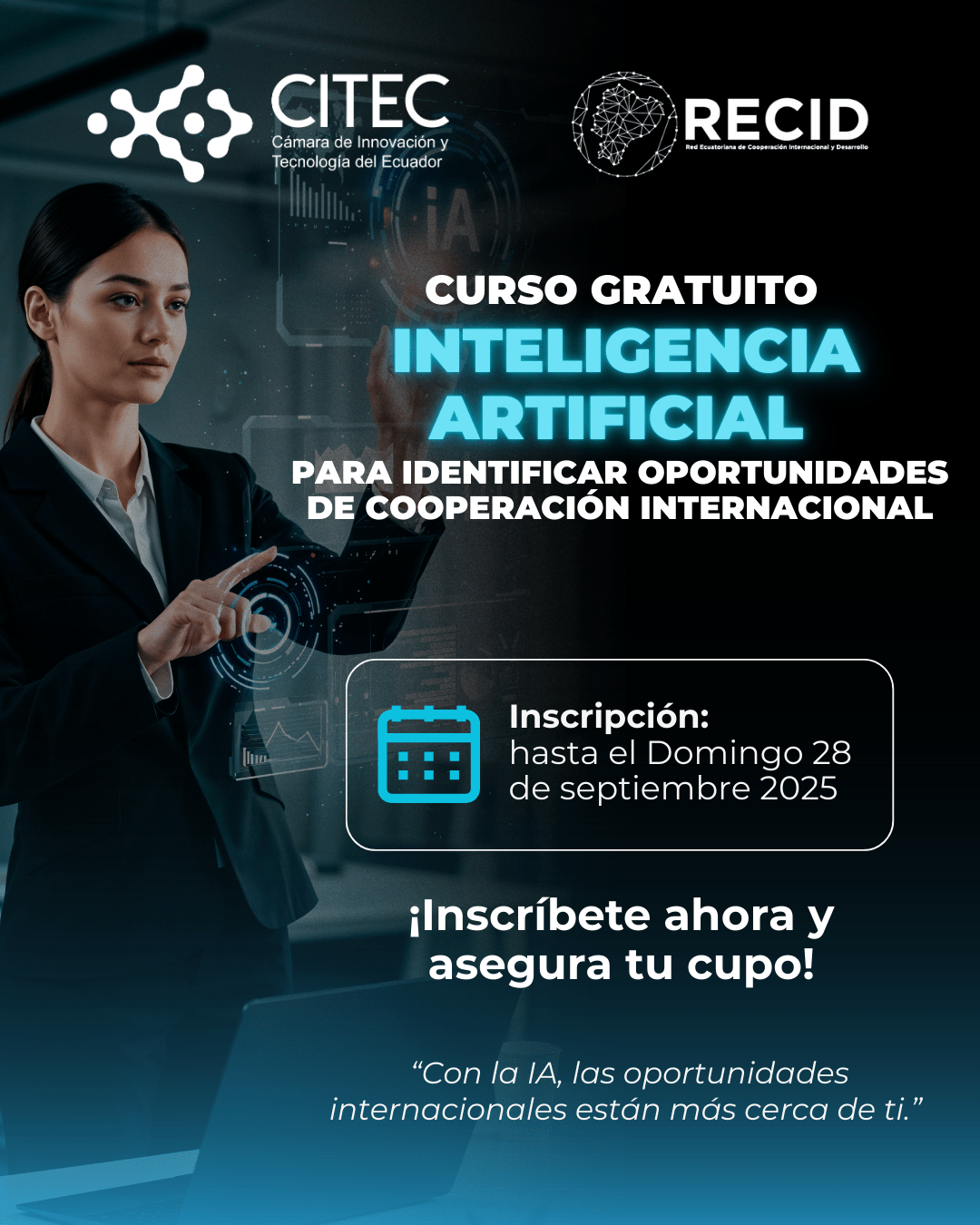 IA para identificar oportunidades de internacionalização