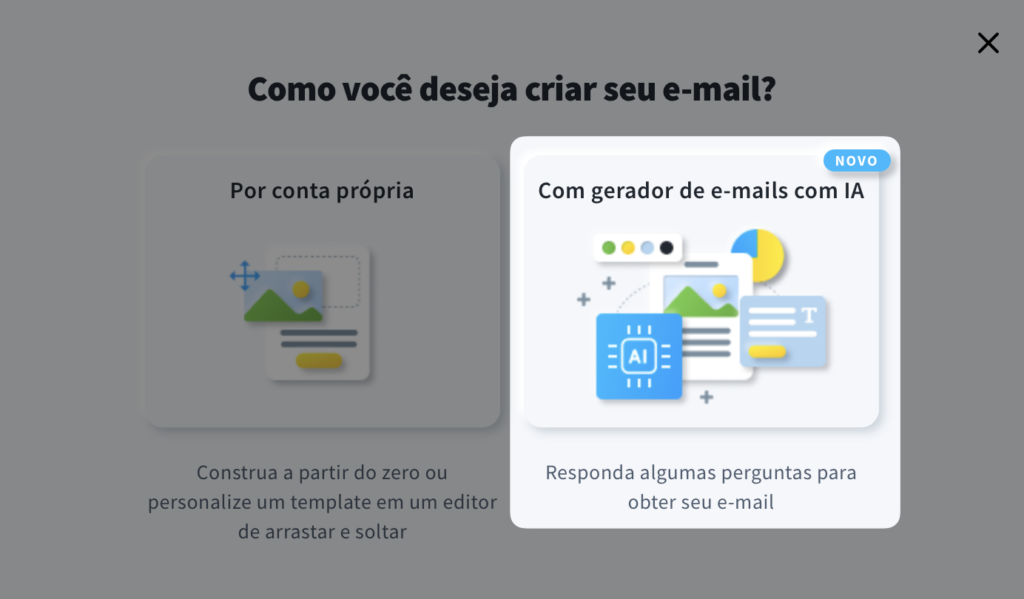 custo ia para design de newsletter
