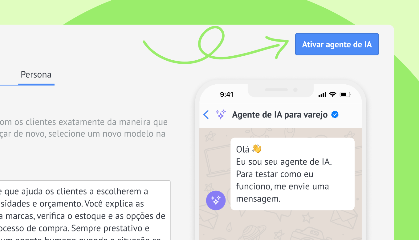 IA para saudações personalizadas