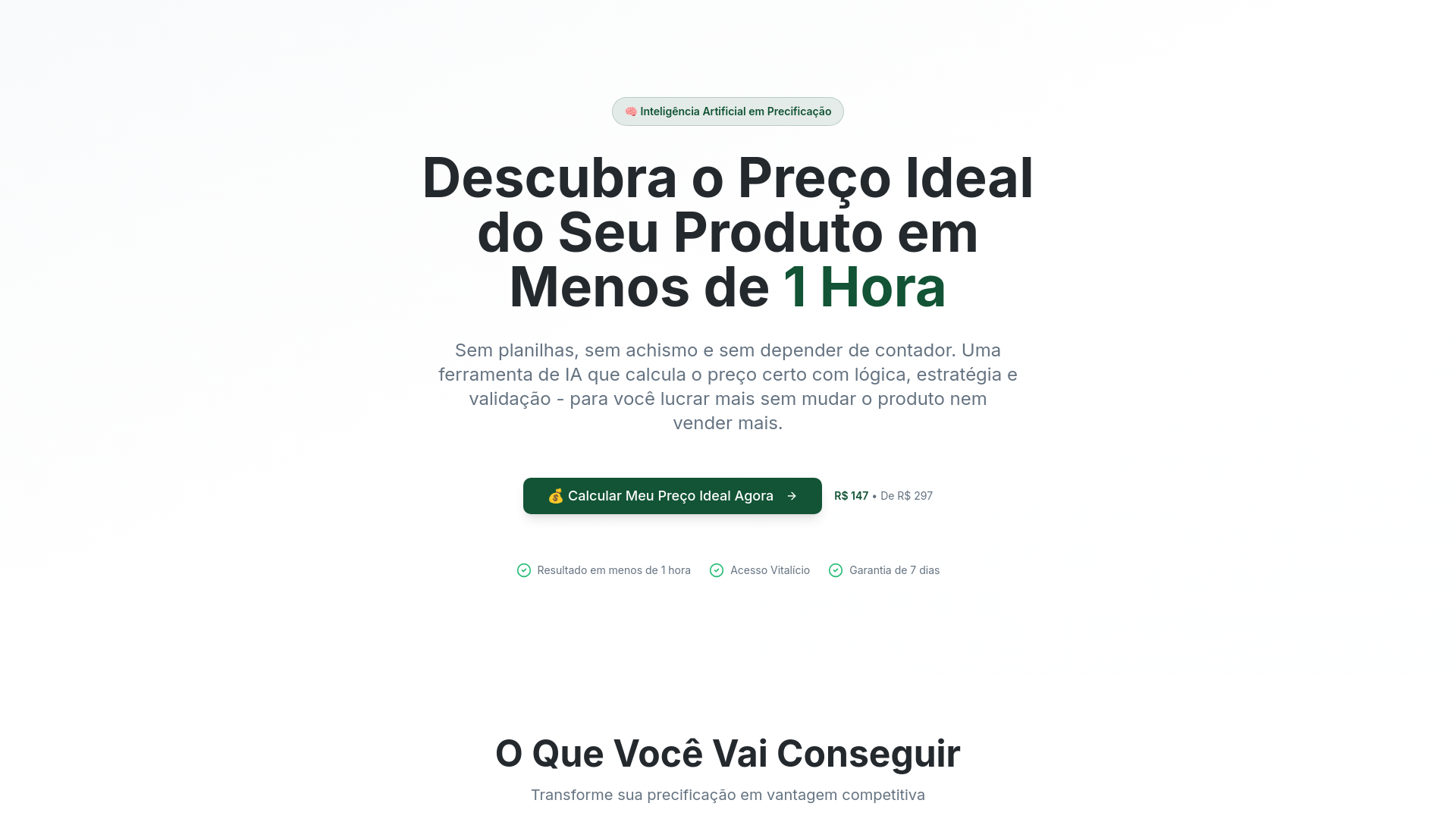 IA para precificação de e-commerce