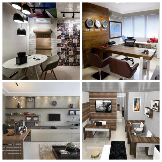 como decorar um escritório pequeno gastando pouco