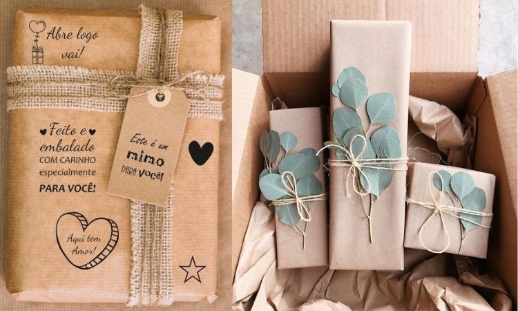 ideias embalagens criativas baratas faça você mesmo