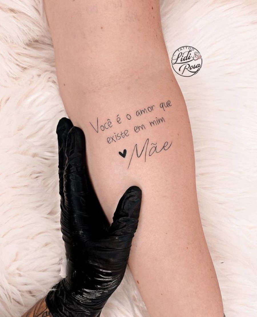 melhores ideias tatuagem homenagem mãe falecida