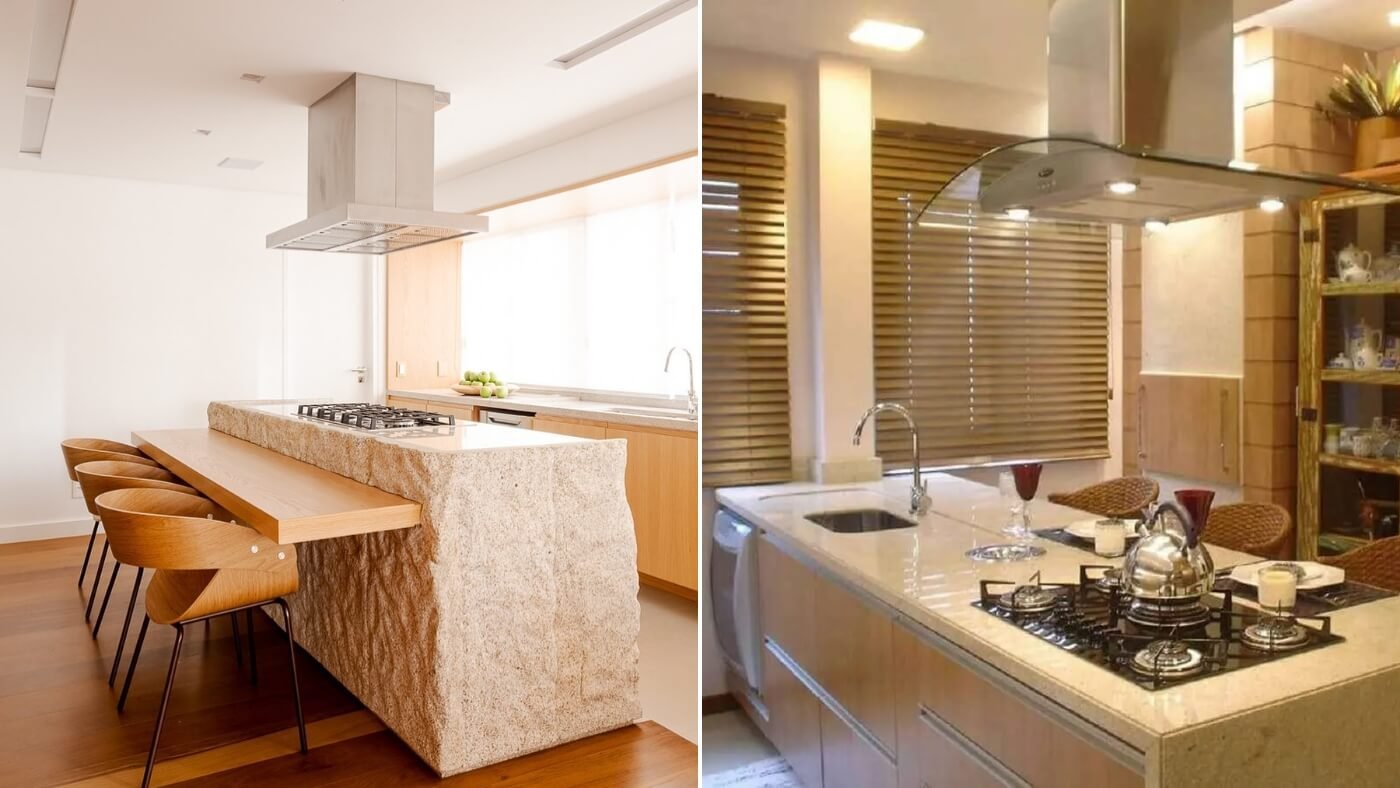Península ou Ilha: Qual a Melhor Opção para Cozinhas Compactas?