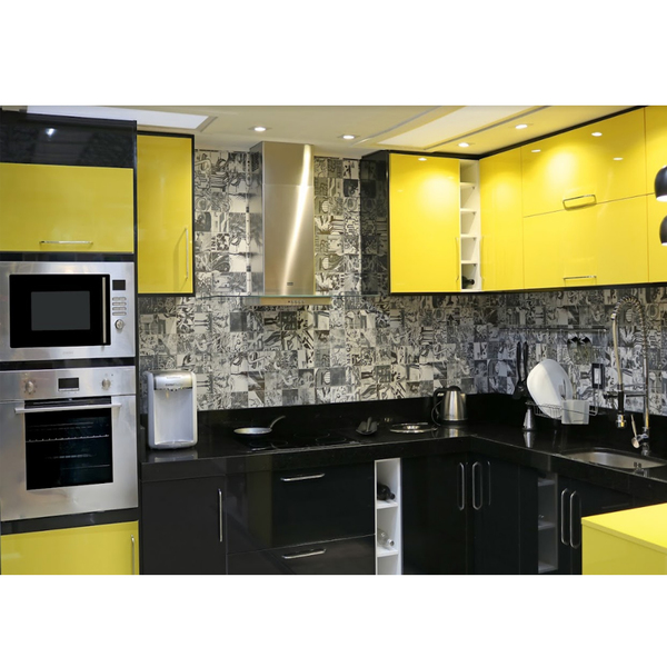 ideias de cozinha com lixeira de embutir