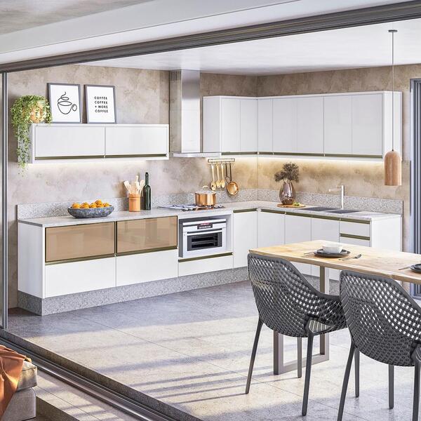 pia de canto vs pia reta qual a melhor