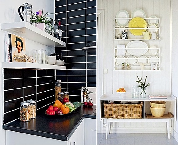 como organizar armário sob pia de canto