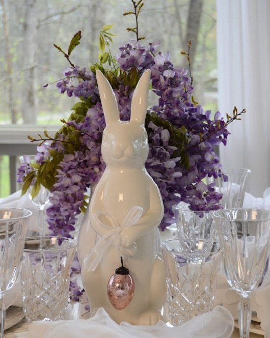 ideias de decoração de páscoa boho chic