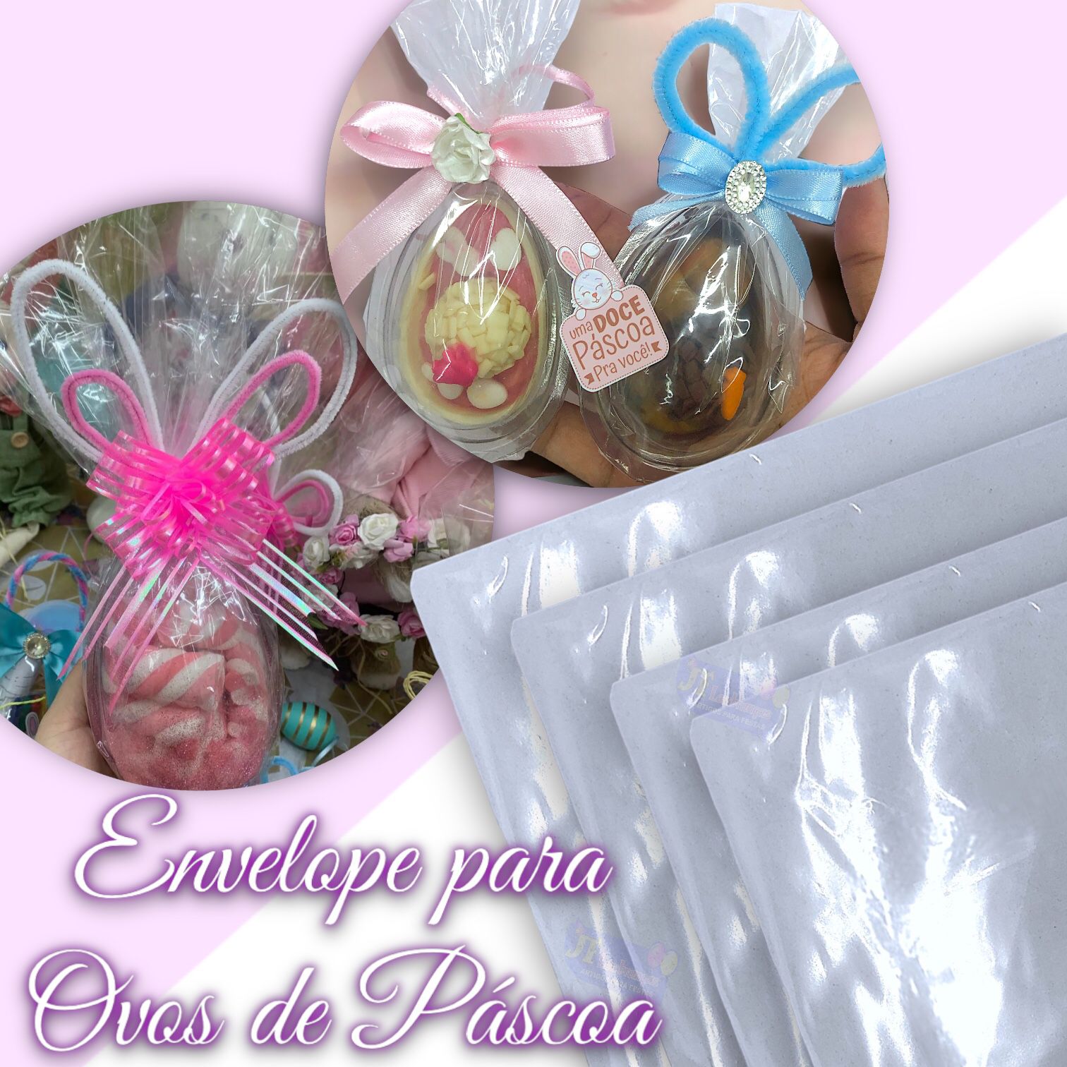 Guia completo de materiais para embalar ovos de Páscoa