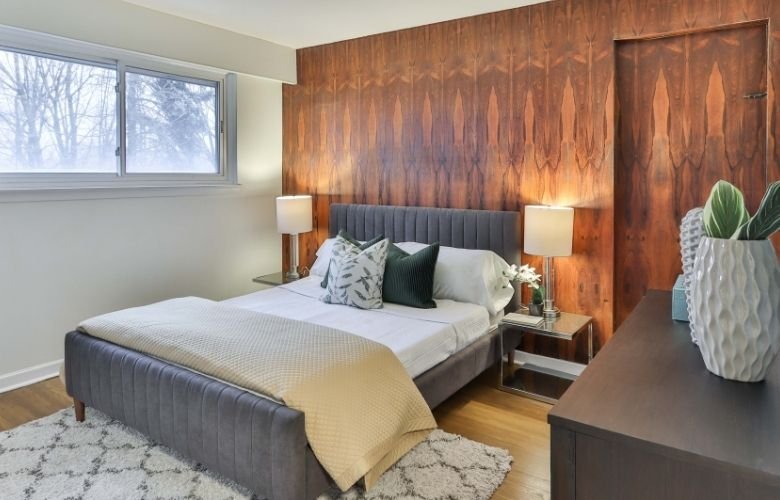 ideias de iluminação para quarto relaxante