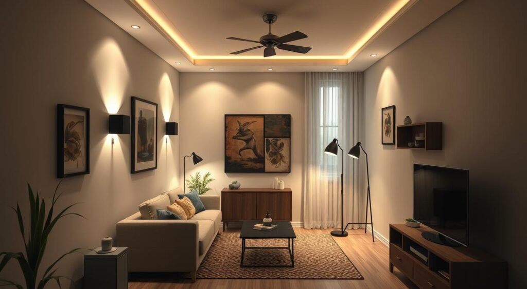 5 Ideias de Iluminação para um Quarto Aconchegante
Como a Temperatura da Cor Afeta o Sono
Guia Completo de Fitas de LED para Decoração de Interiores
Abajures e Arandelas: Qual a Melhor Escolha para sua Cabeceira?
O Poder do Dimmer: Controle Total da Luz no seu Quarto