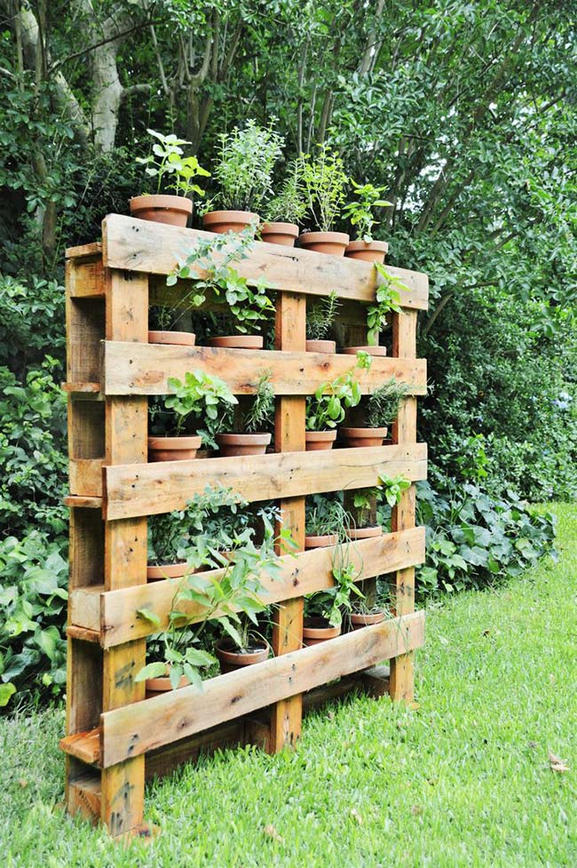 tratamento madeira pallet jardim