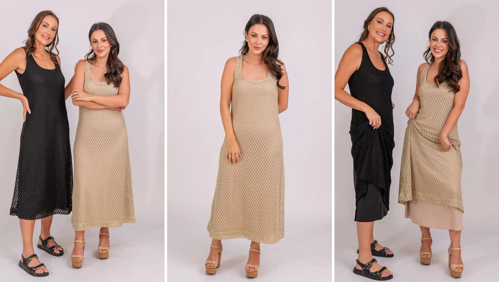 ideias de looks elegantes para batizado mãe