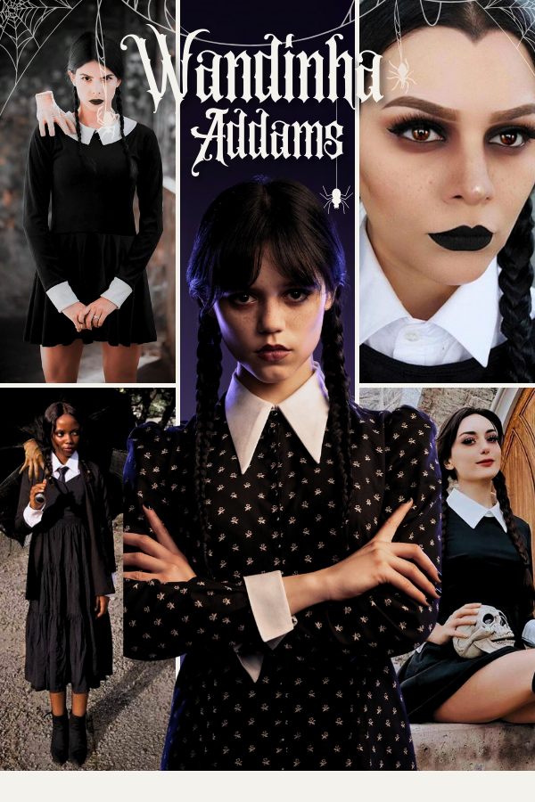 ideias de looks para festa de halloween simples