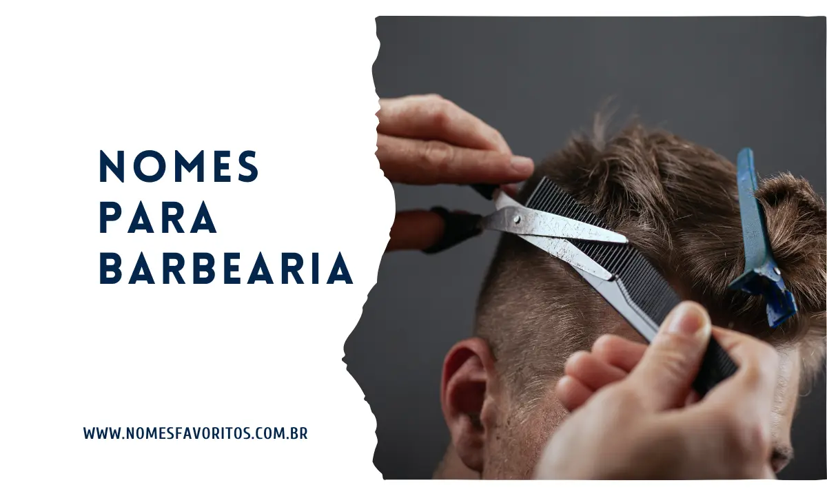 ideias de nomes para barbearia ou salão masculino