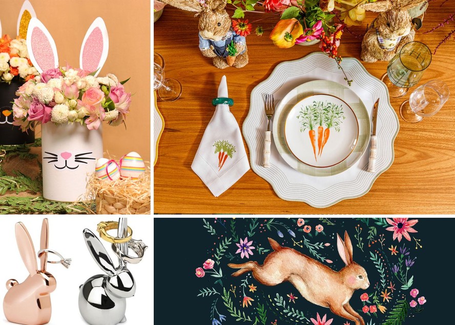 Como montar uma cesta de Páscoa não comestível?