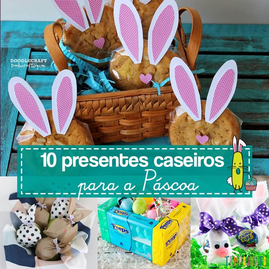 DIY: Presentes de Páscoa artesanais para toda a família
