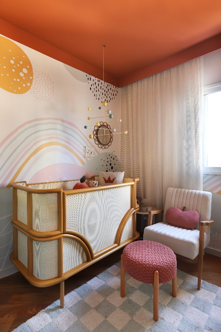 quanto custa decorar um quarto de bebê tema arco-íris