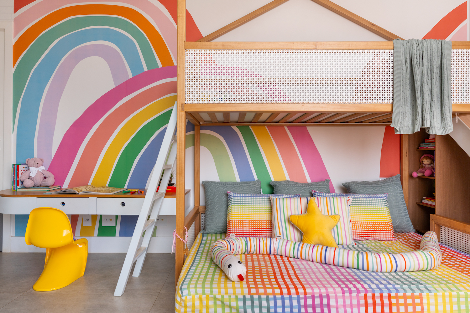 quanto custa decorar um quarto de bebê tema arco-íris