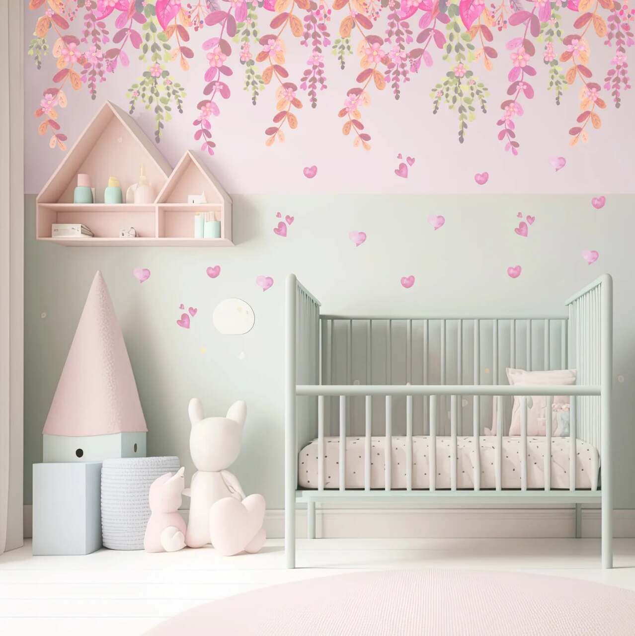 quarto de bebê nuvem vs quarto de bebê balão