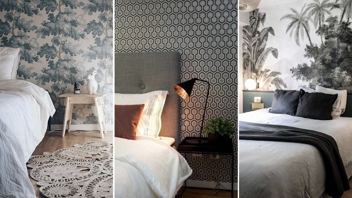 quanto custa aplicar papel de parede floral em quarto de casal