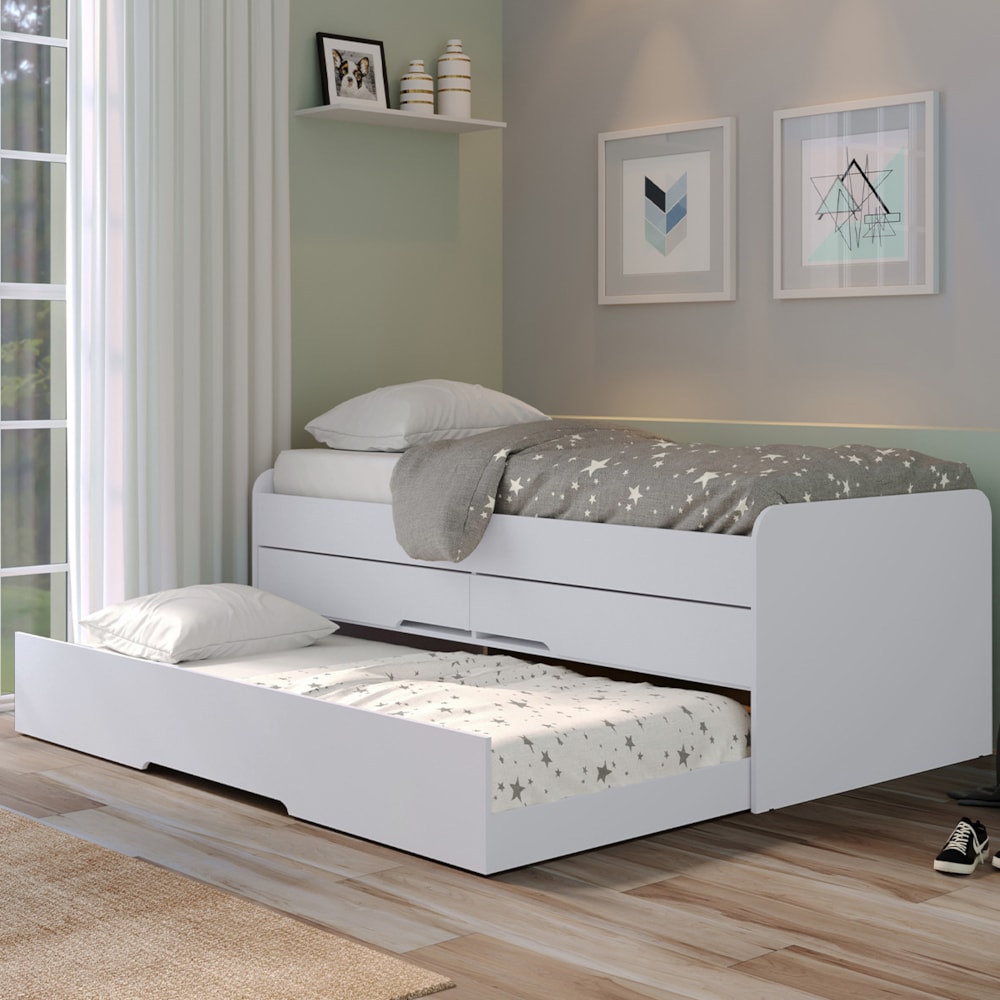 Bicama com Gavetas: Soluções Inteligentes para Organização