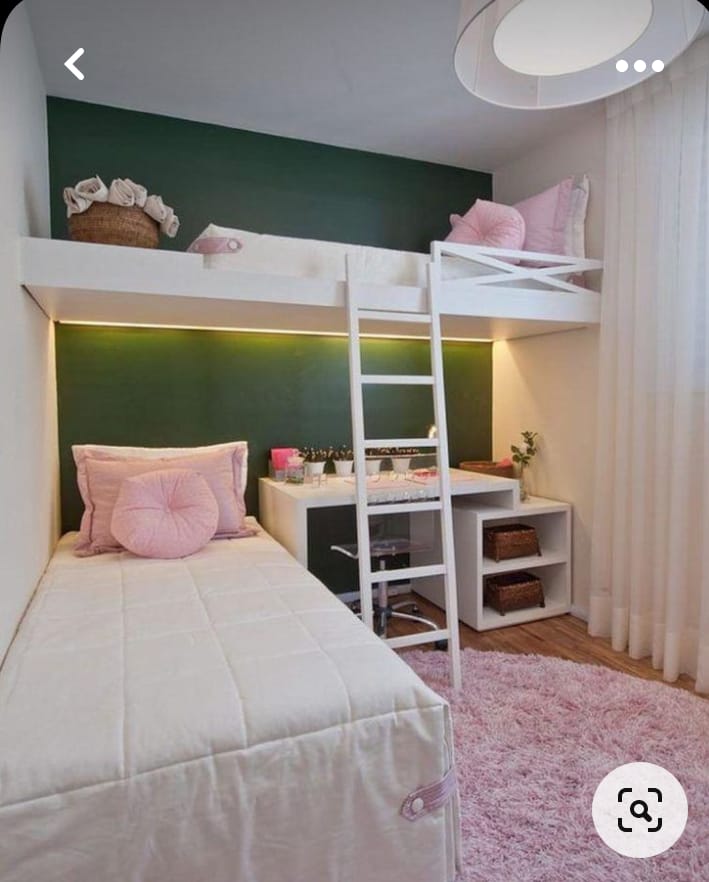 cama suspensa vs cama tradicional para quarto pequeno