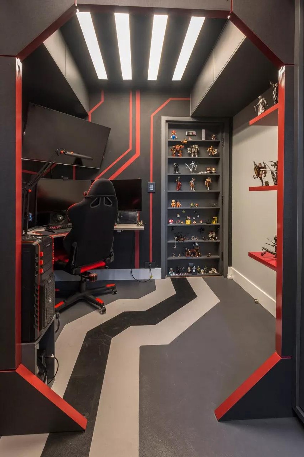 quanto custa montar um quarto gamer com led