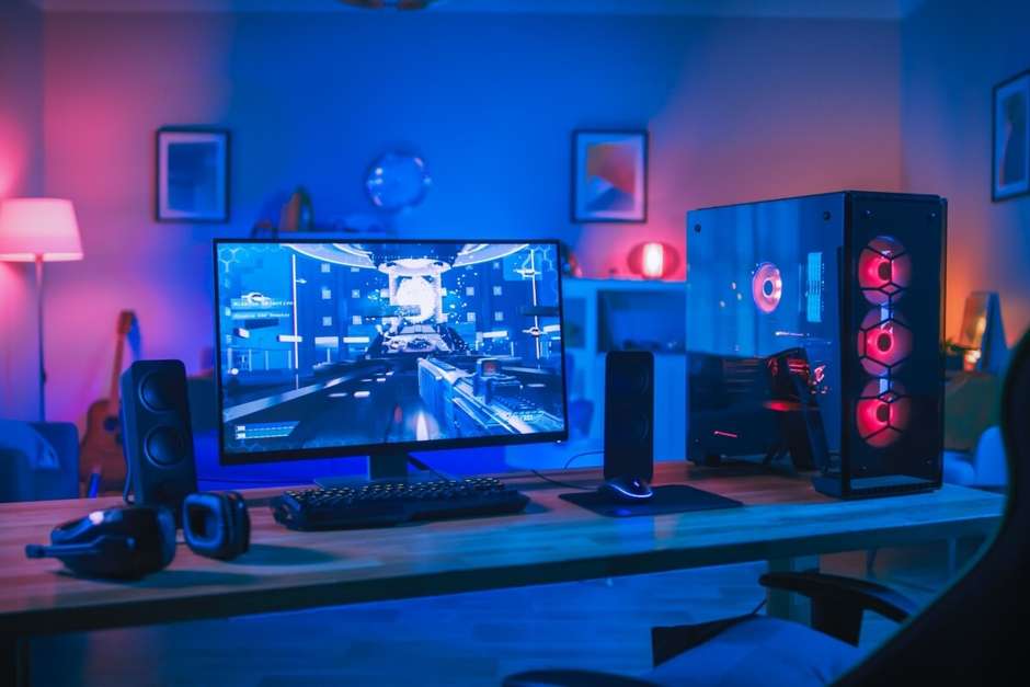 ideias criativas de quarto gamer com led para iniciantes