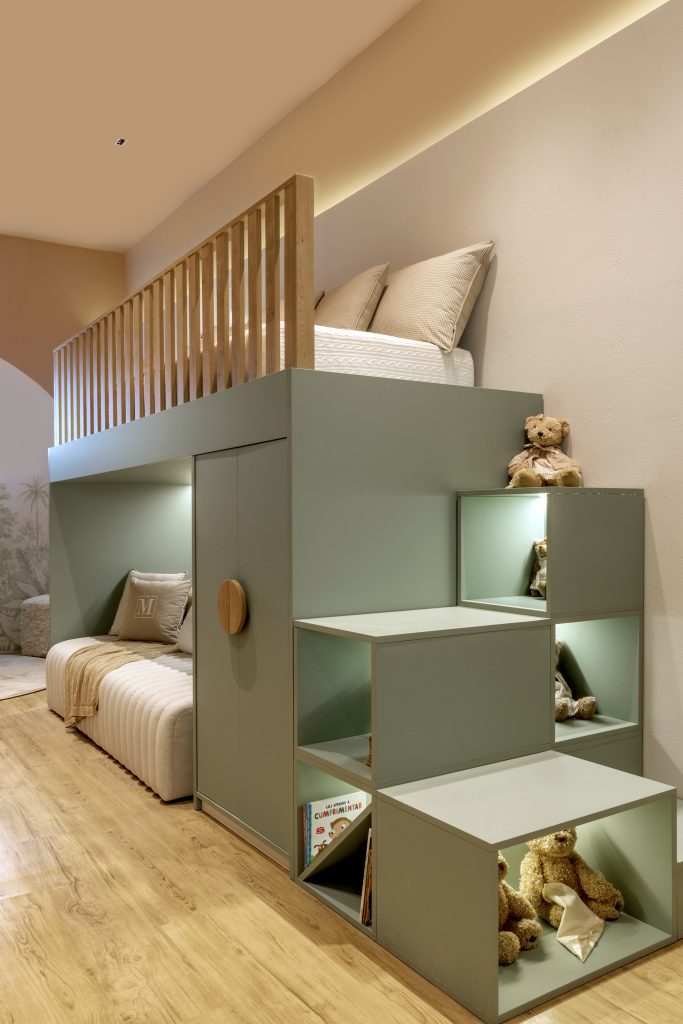 ideias de quarto infantil com beliche