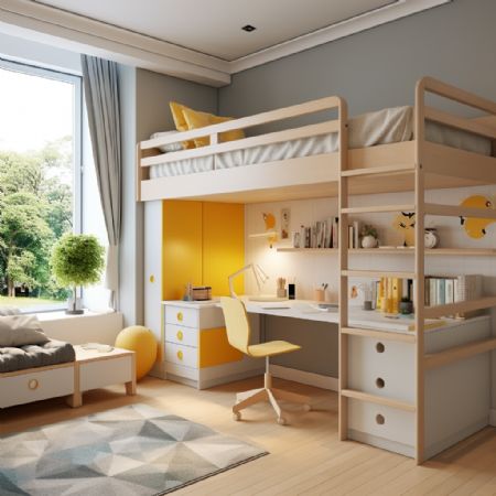 ideias criativas de beliche para quarto infantil