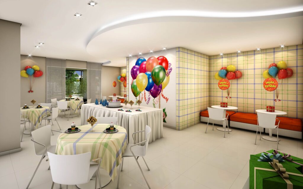 aluguel de mesas plásticas para festas infantis