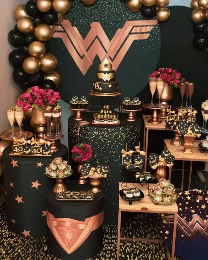 decoração anos 90 festa 40 anos