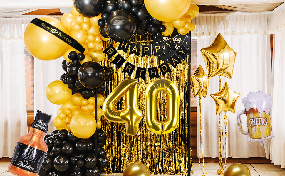 festa de 40 anos em casa