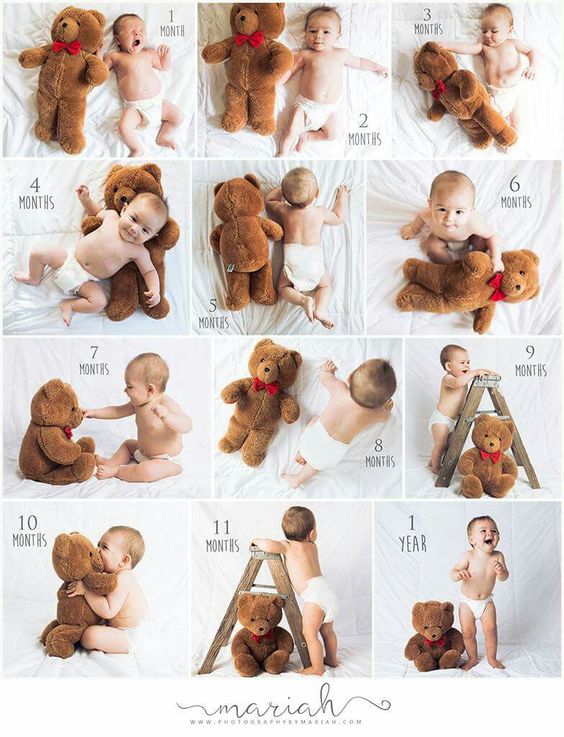 poses para fotos de bebê 1 mês feminino