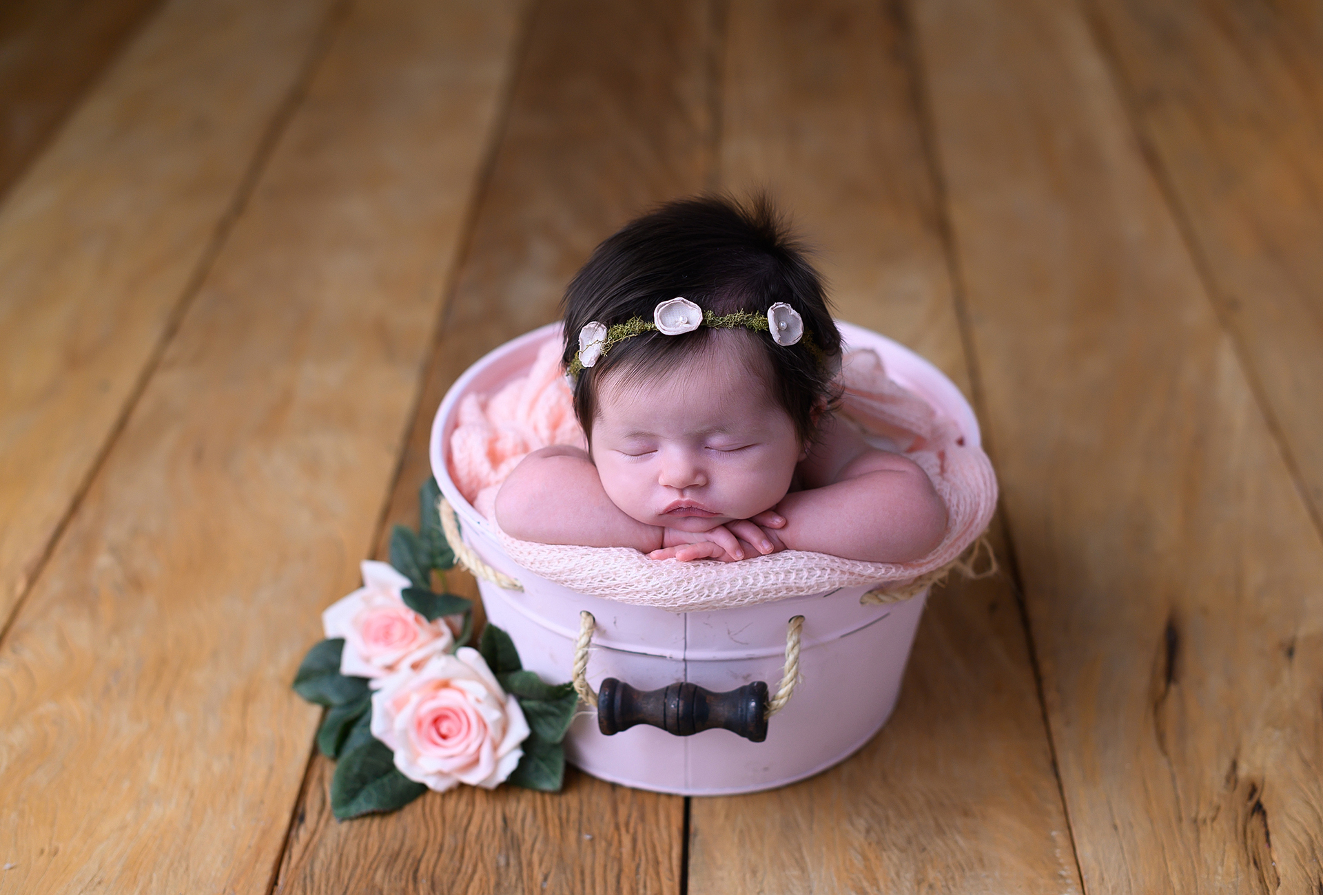 dicas de luz para fotos de bebê recém-nascido