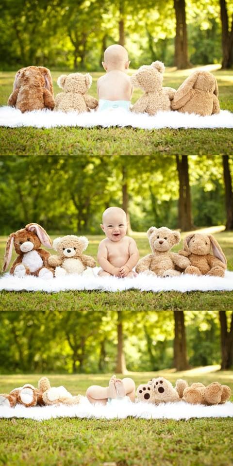 ideias fotos bebê 1 mês menina em casa