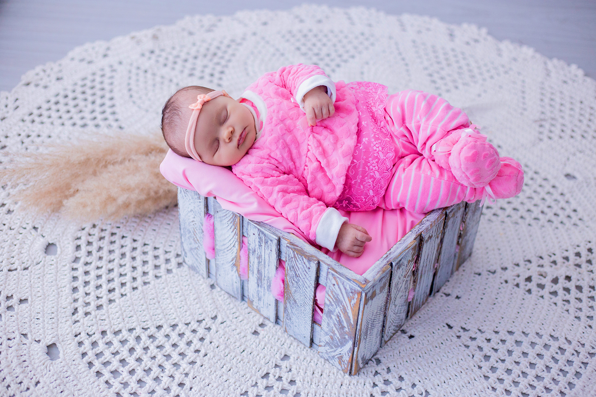 dicas de luz para fotos de bebê recém-nascido