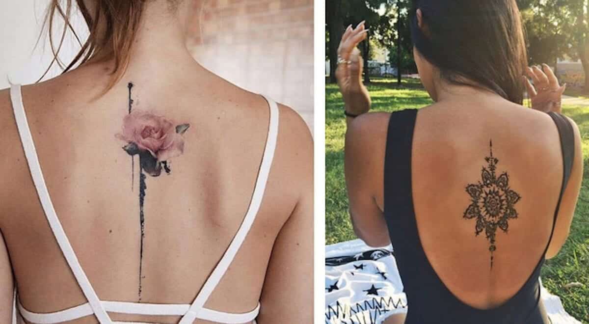 tatuagem costas blackwork
