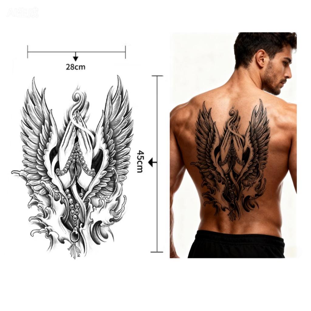 tatuagem costas realismo