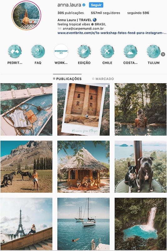 Instagram De Viagens