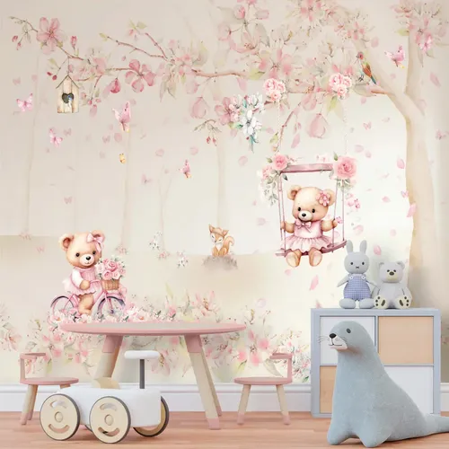 ideias de decoração quarto bebê menina jardim