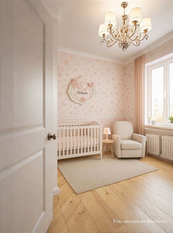 iluminação aconchegante para quarto de bebê