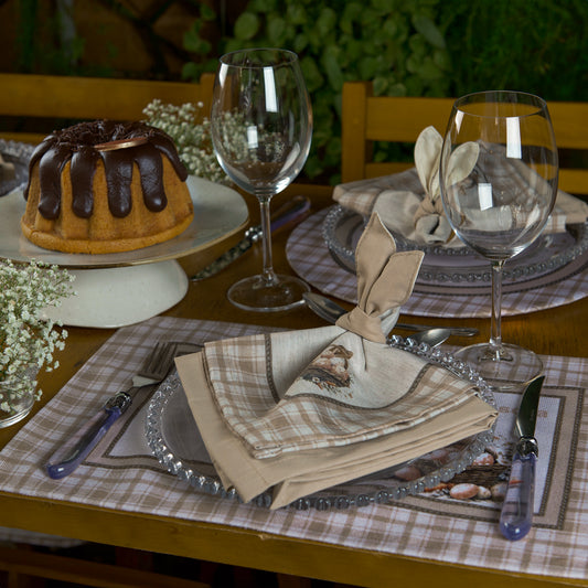 5 ideias de estampas de patchwork para sua mesa de Páscoa