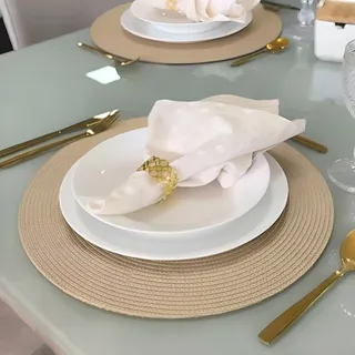 Como fazer um jogo americano de crochê para Páscoa