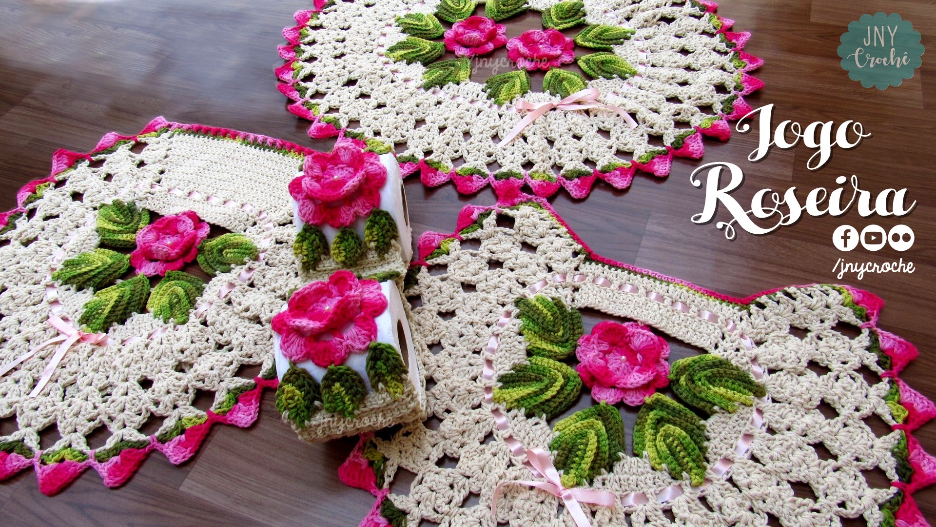 Jogo De Banheiro Em Crochê Passo A Passo