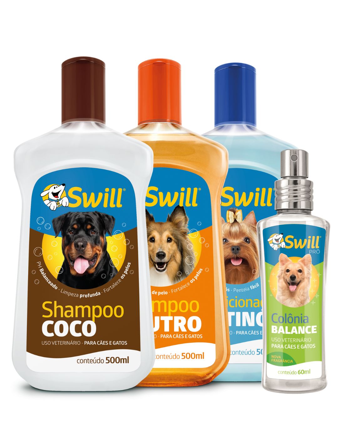 kit essencial para banho em cachorro grande em domicílio