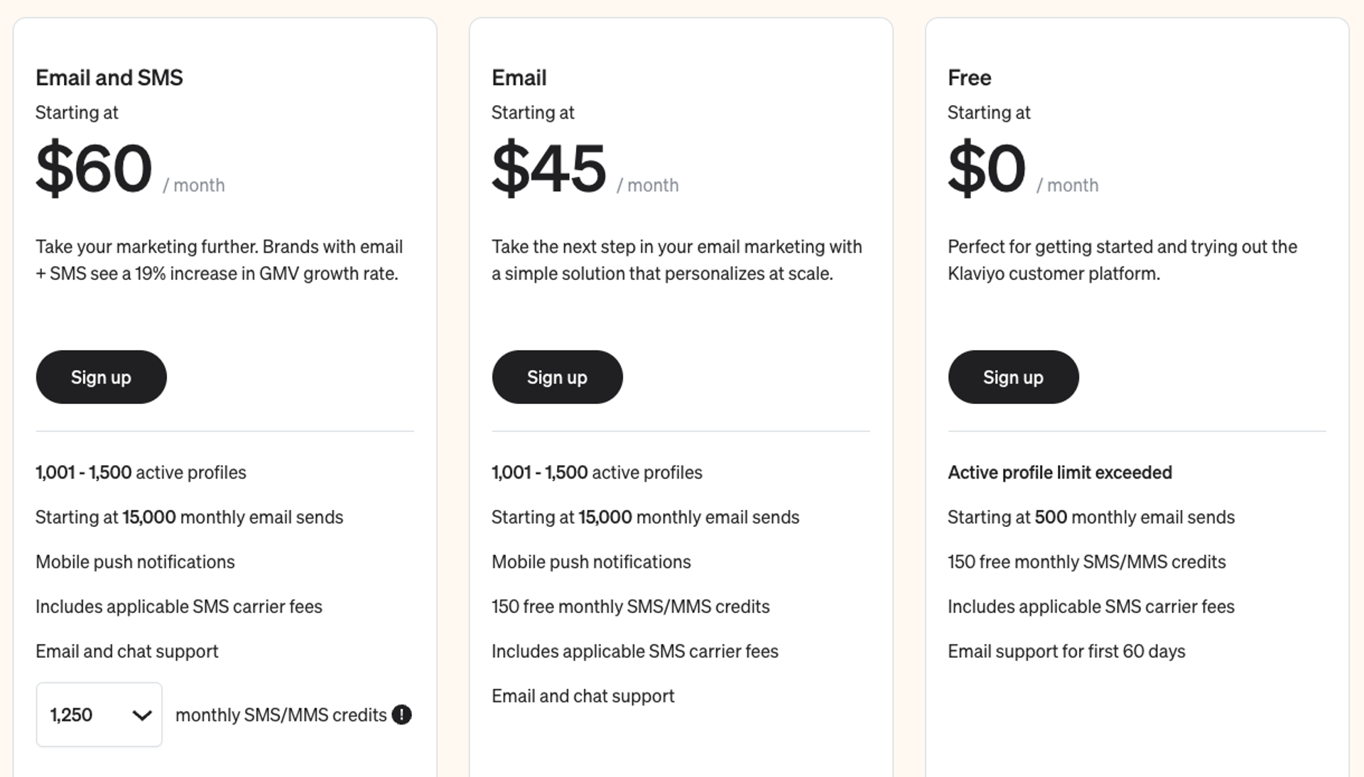 klaviyo vs activecampaign ia email marketing