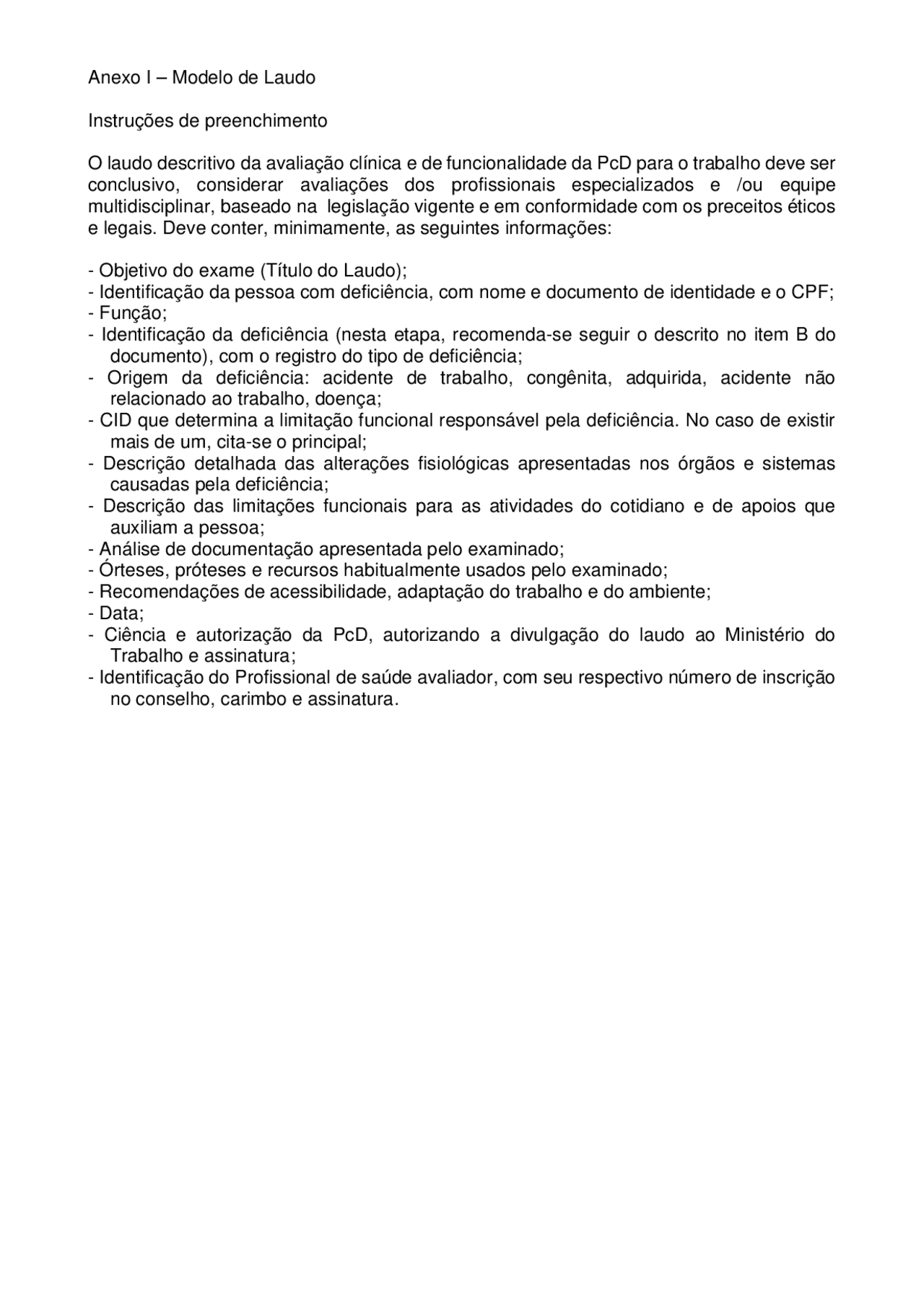 erros comuns laudo pcd concurso público